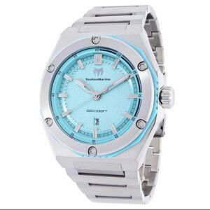 TechnoMarine
Men's TM-416059 CORAL Quartz 3 Hand Green Dial Watch CASE INCLUDED